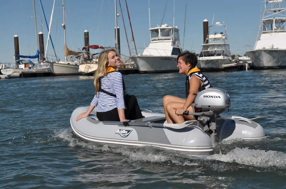 Achilles LSI-E Series Inflatable Boat | White LSI-260E 2022 - Image 3