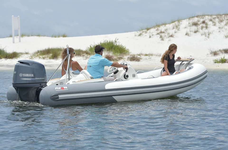 Avon Seasport Inflatable Boat | Grey Seasport 400 NEO 2022 Mercury Four Stroke - Image 3
