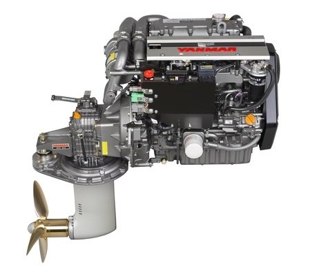 Yanmar 4JH80 Inboard Diesel Engine