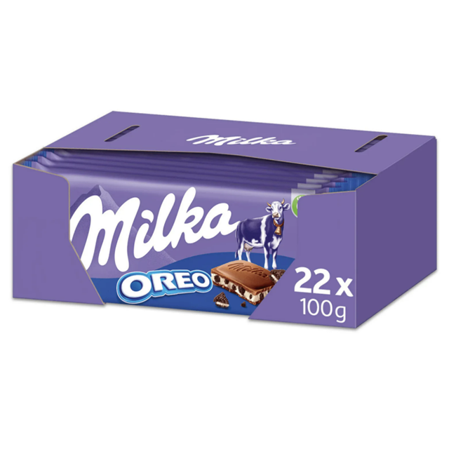 Milka Oreo Chocolate Bar 100g